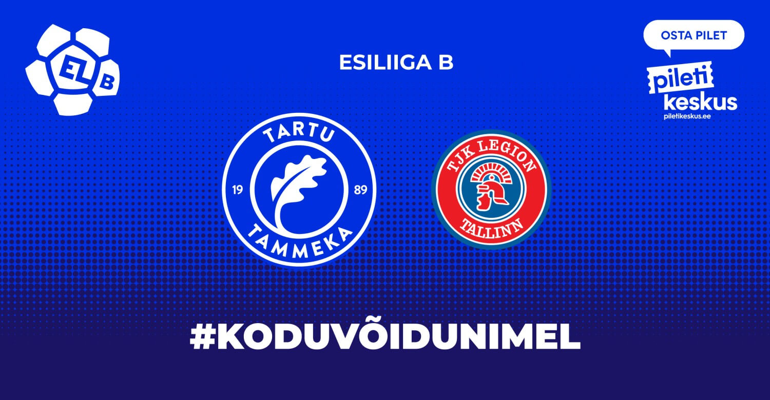 Tartu JK Tammeka U21 vs Tallinna JK Legion