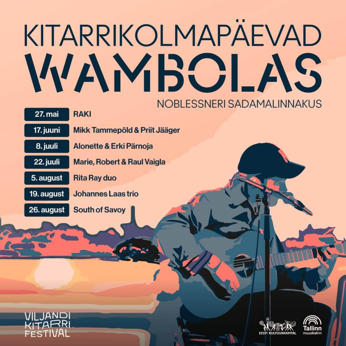 Kitarrikolmapäevad Wambolas 2026