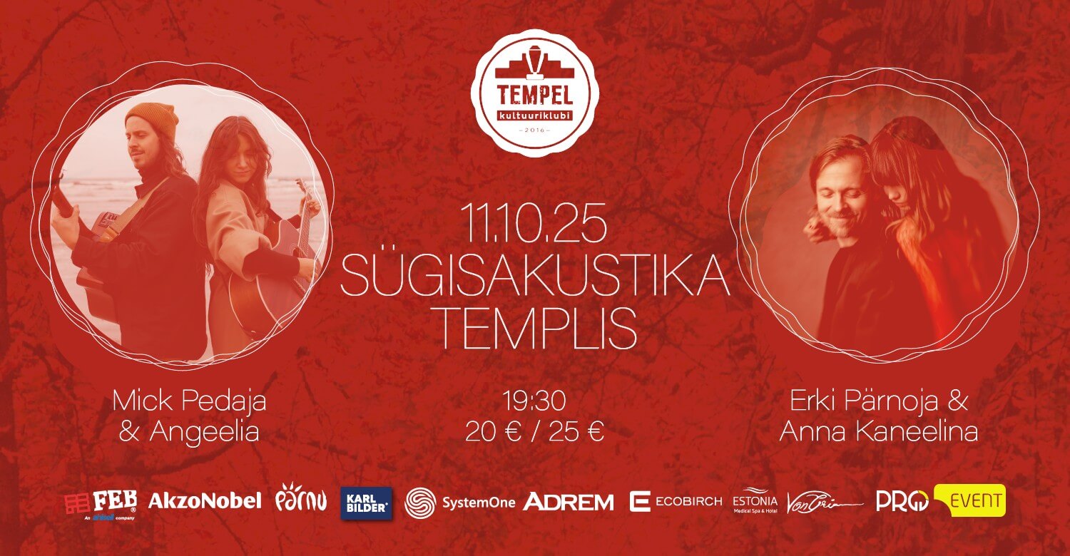 Sügisakustika: Erki Pärnoja & Anna Kaneelina / Mick Pedaja & Angeelia