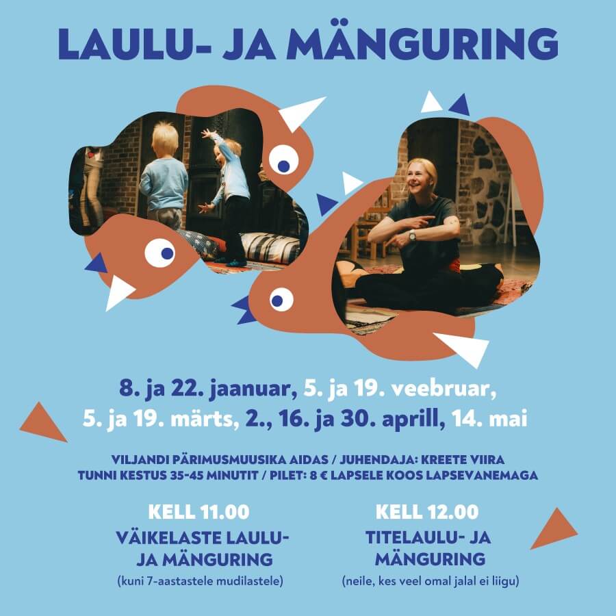 Väikelaste ja titade laulu- ja mängutuba