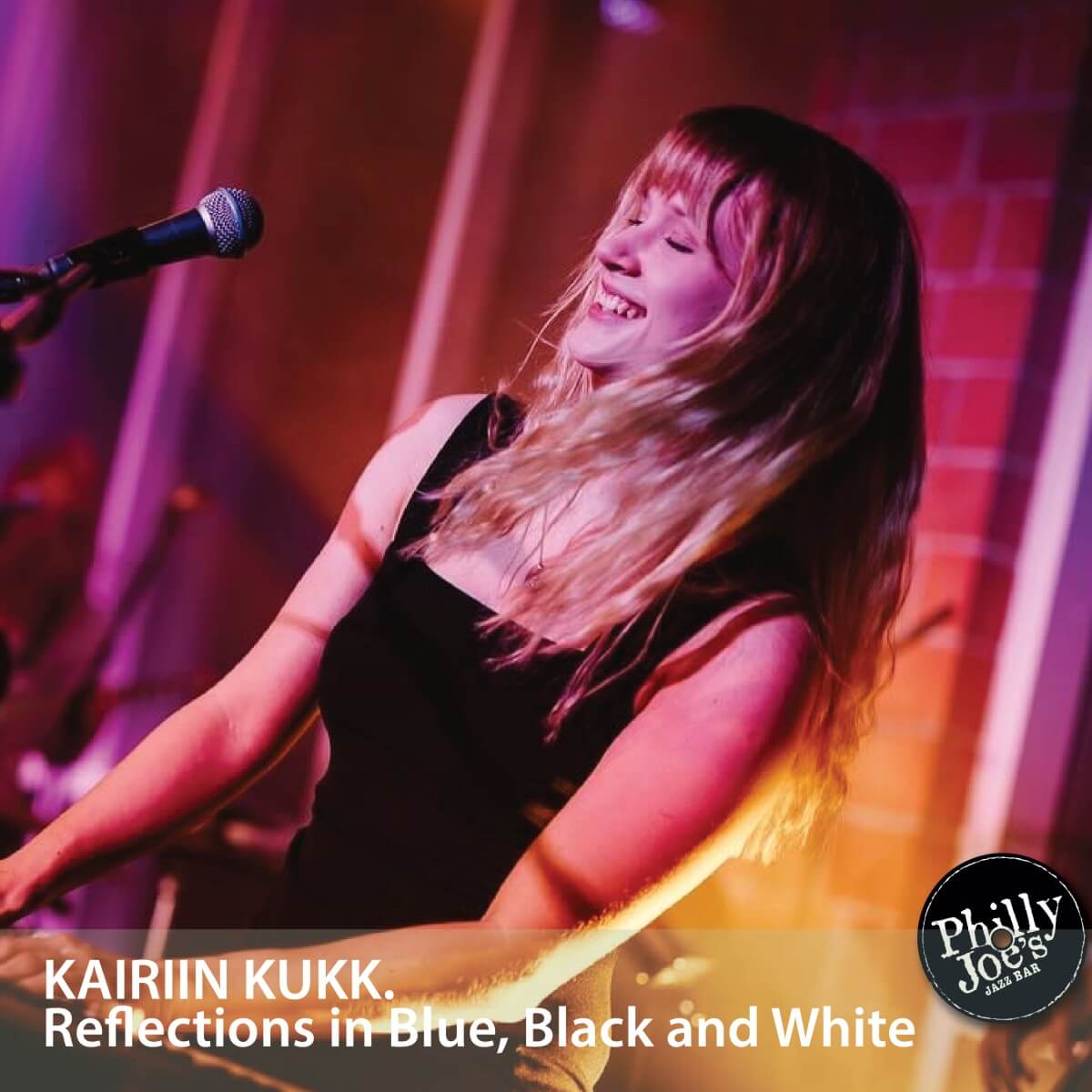 RESIDENT: Kairiin Kukk. Reflections in Blue, Black and White
