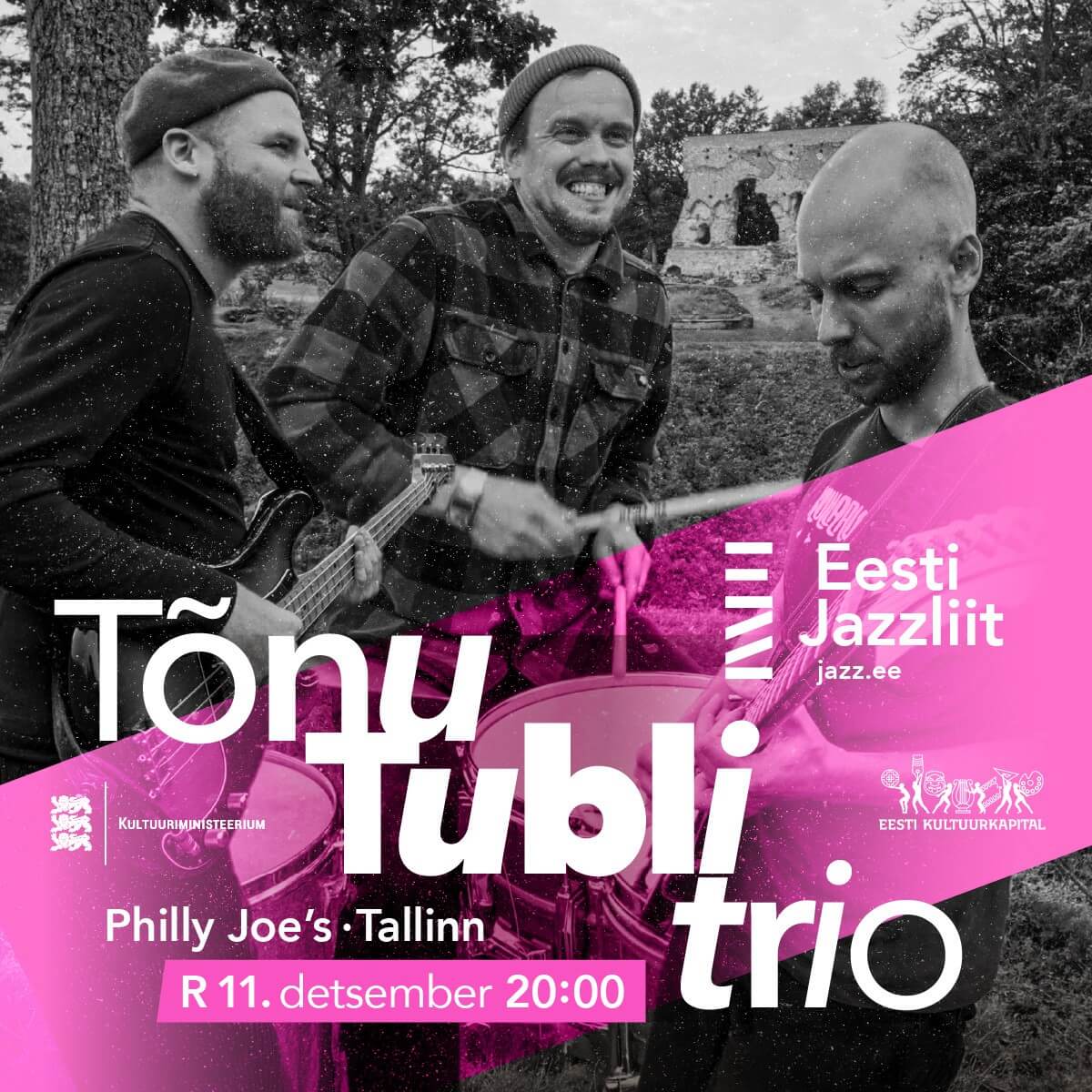 Jazzliit ja Philly Joe’s LIVE | Tõnu Tubli trio