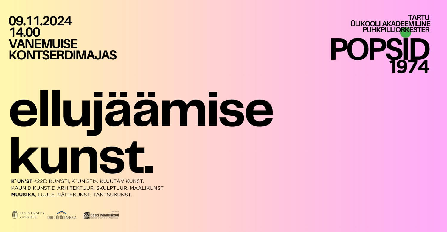 POPSID 1974/ellujäämise kunst