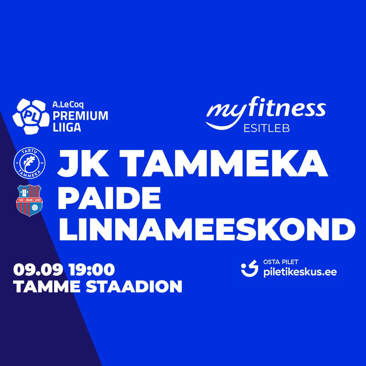 🔹Myfitness presents🔹 TARTU JK TAMMEKA – PAIDE LINNAMEESKOND
