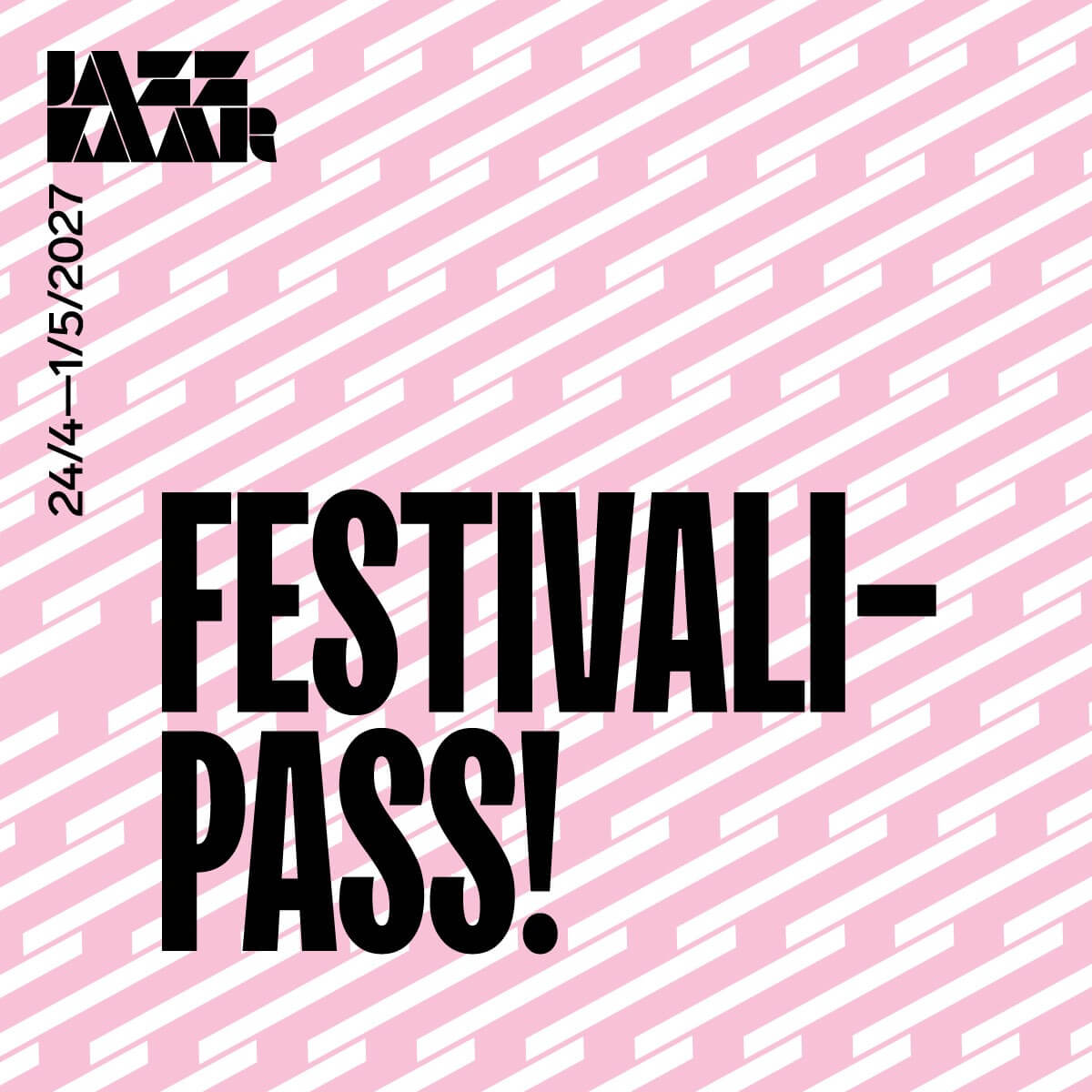 Jazzkaar 2027 festivalipass