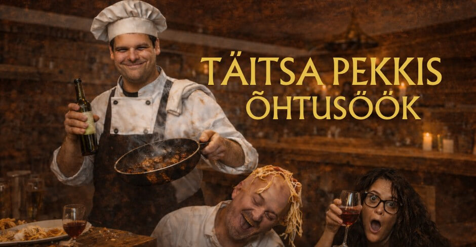 Täitsa pekkis õhtusöök