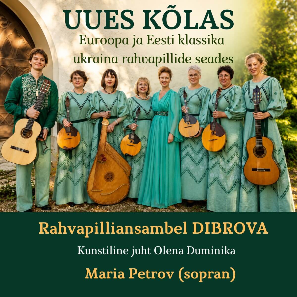 Uues kõlas. Euroopa ja Eesti klassika ukraina rahvapillide seades