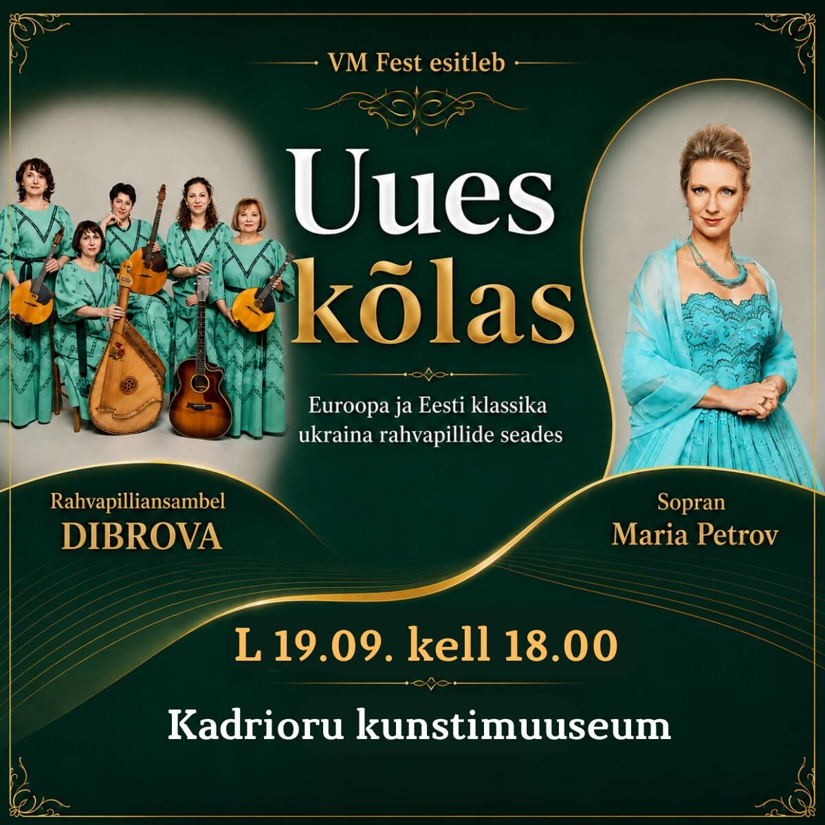 Uues kõlas. Euroopa ja Eesti klassika ukraina rahvapillide seades