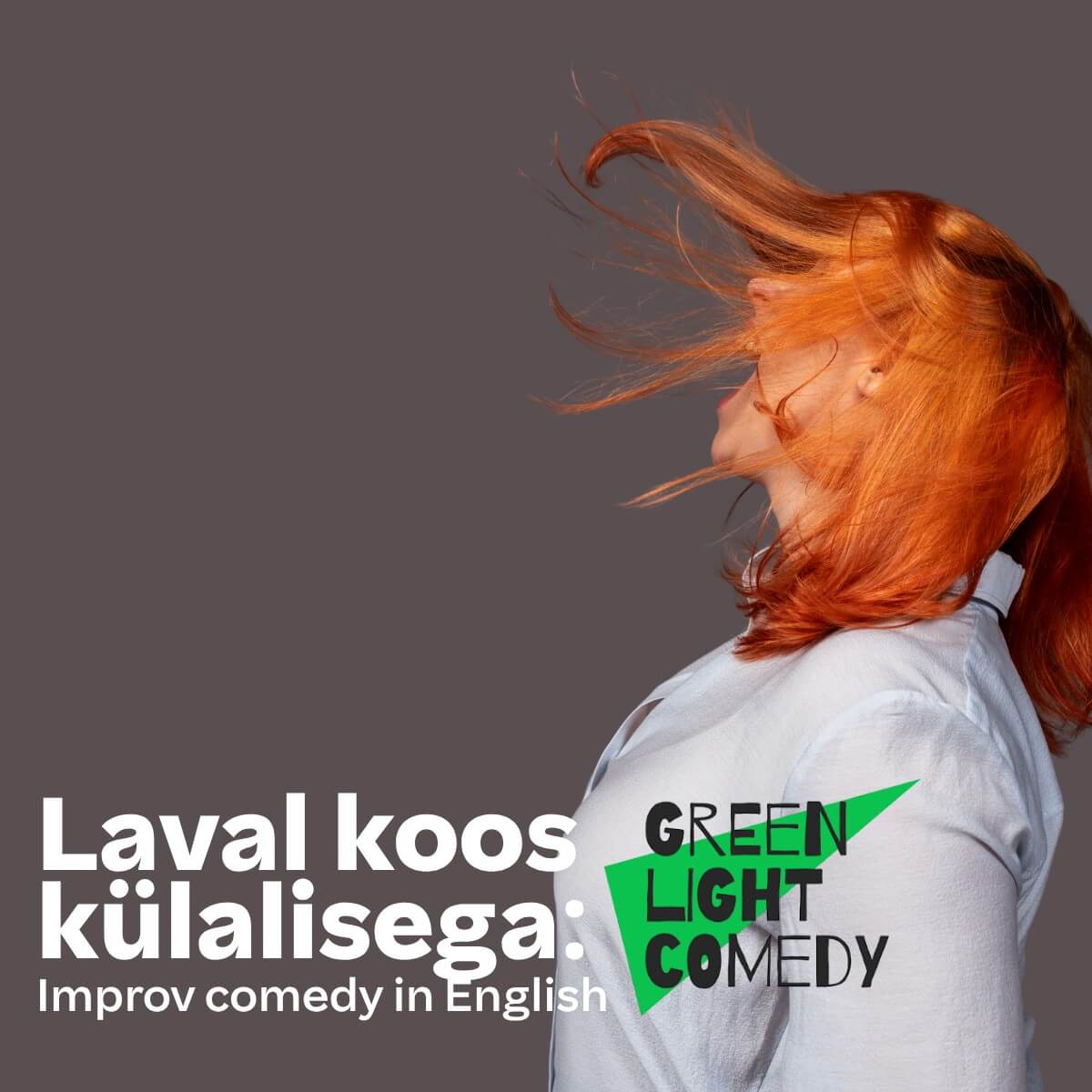 On stage with Guest: Green Light Comedy