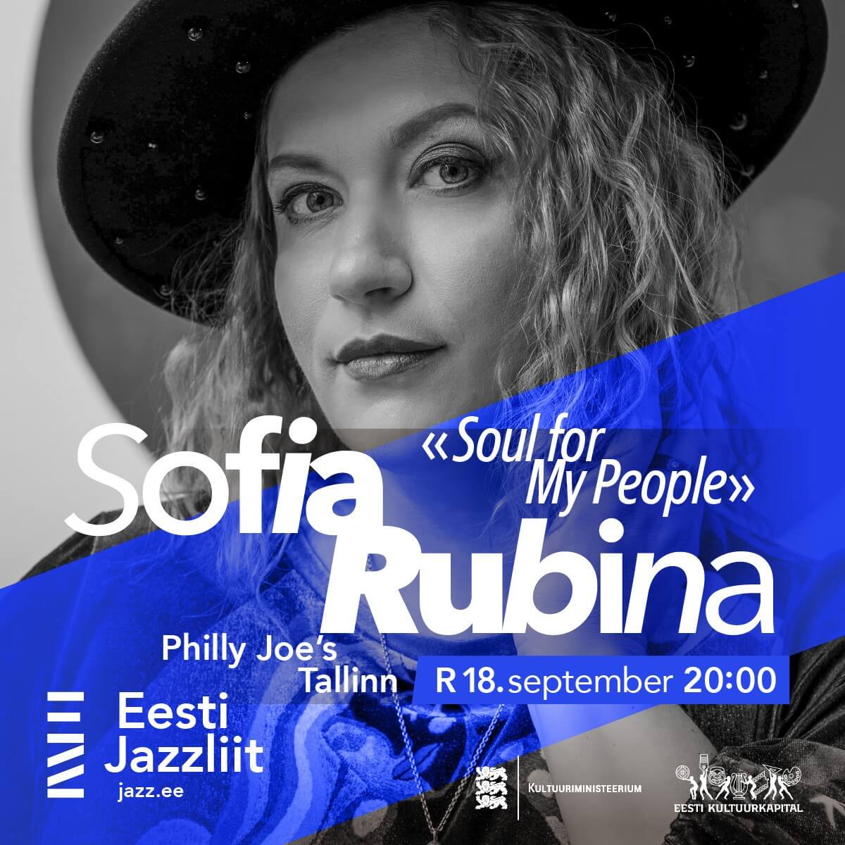 Jazzliit ja Philly Joe’s LIVE | Sofia Rubina „Soul for My People“