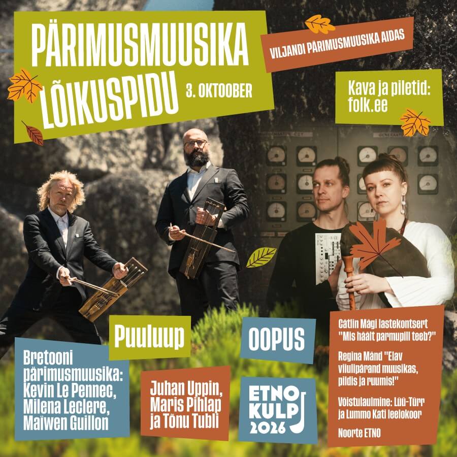 Pärimusmuusika Lõikuspidu 2026 / pass