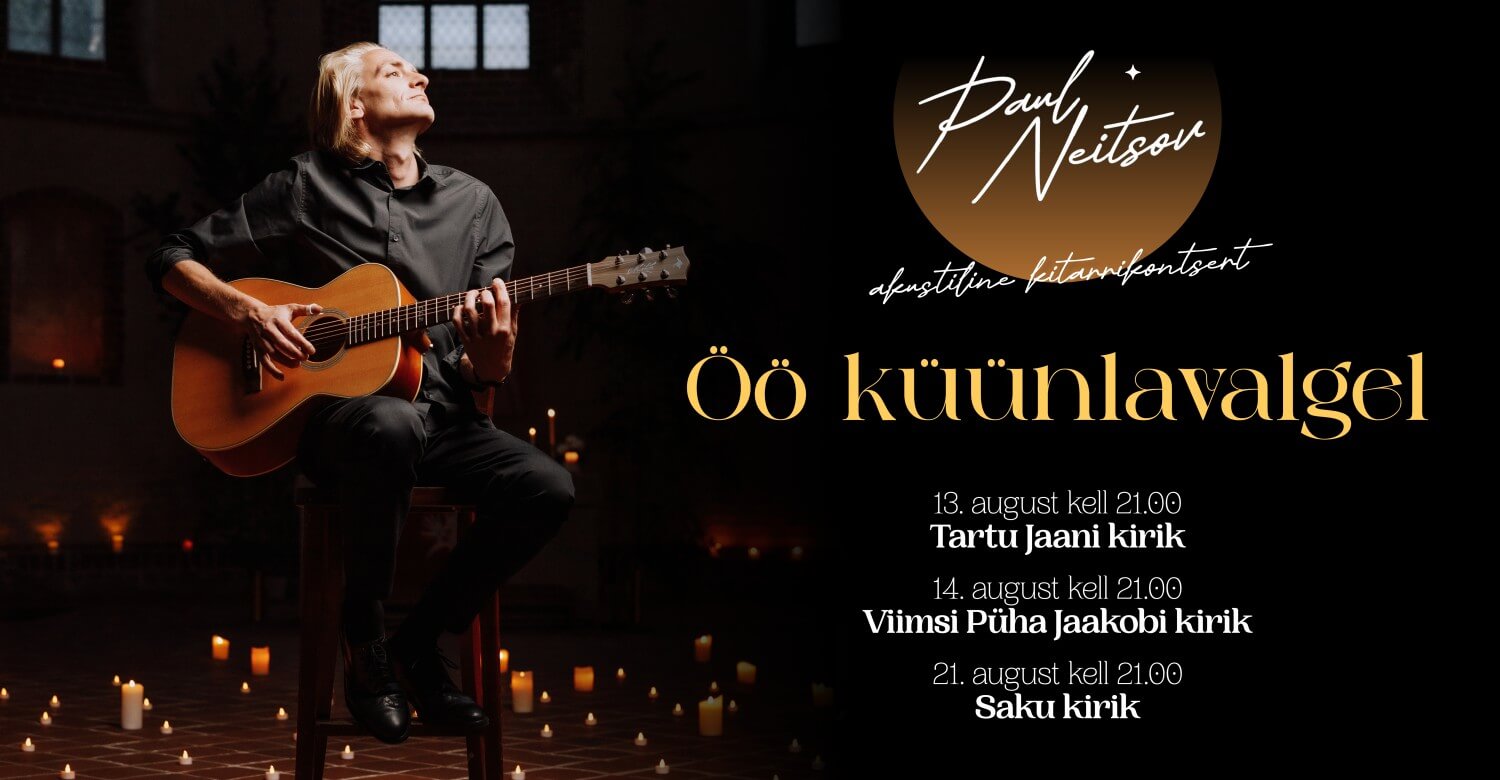 Paul Neitsovi kitarrikontsert "Öö küünlavalgel"