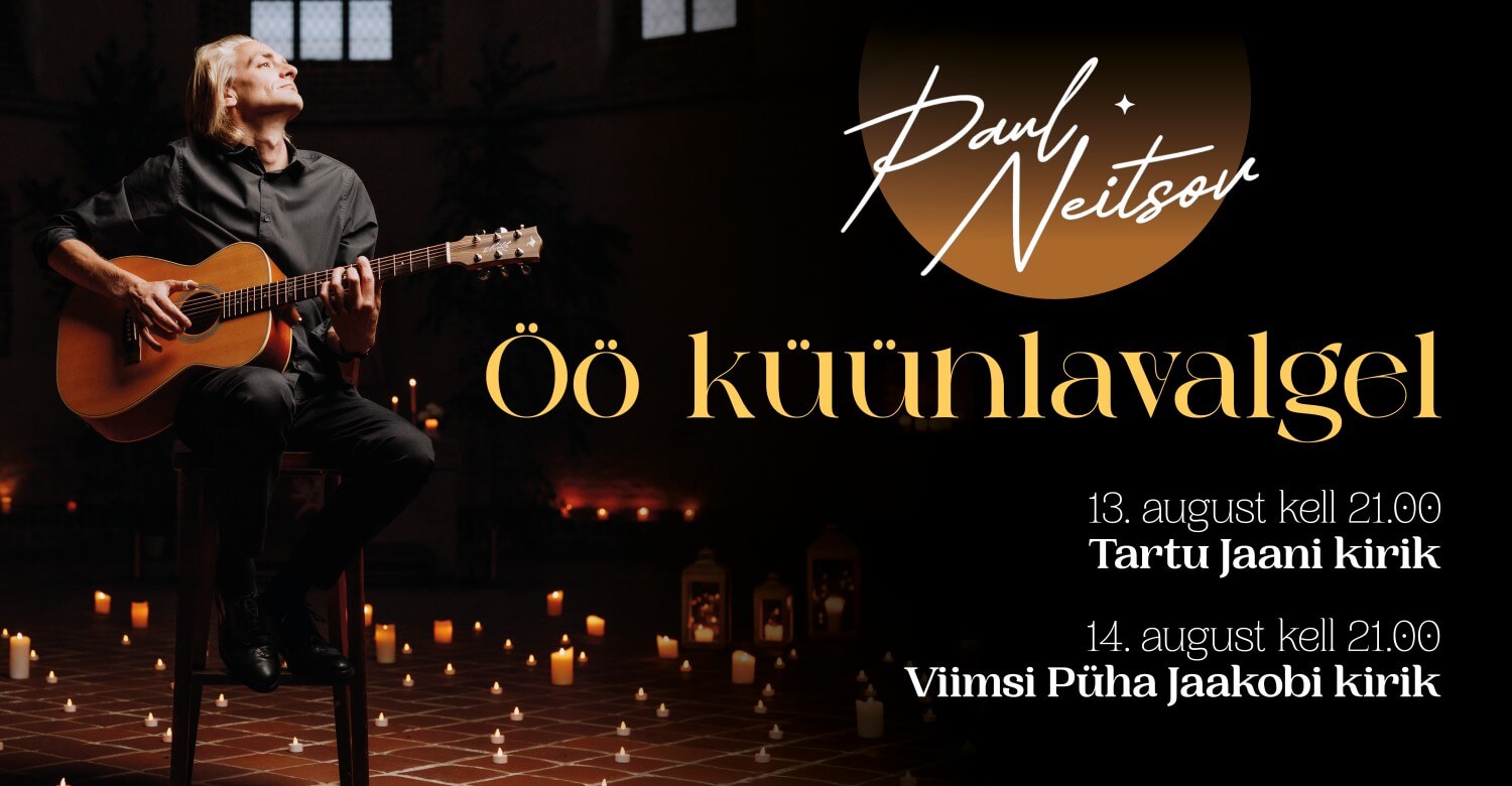 Paul Neitsovi kitarrikontsert "Öö küünlavalgel"