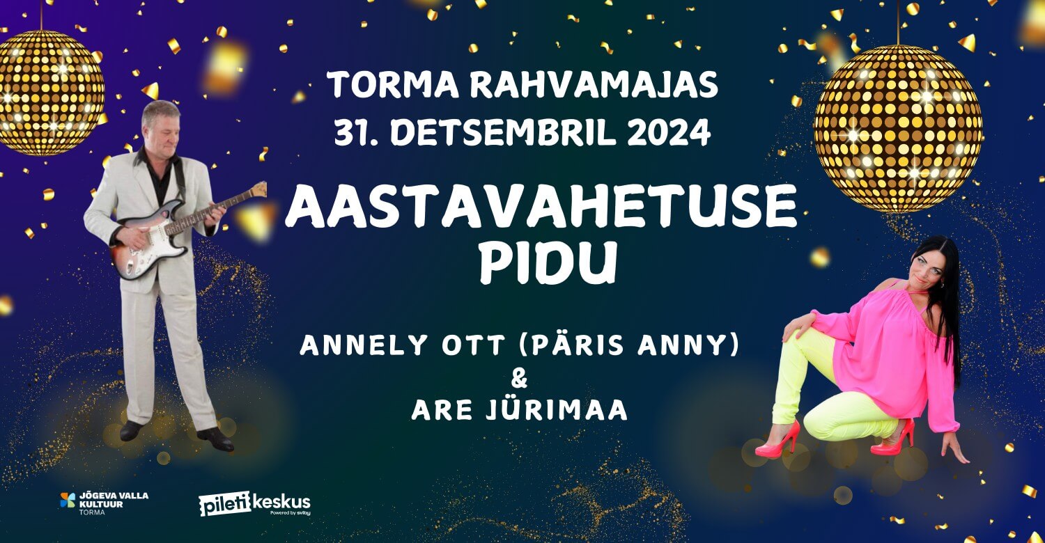 Aastavahetuse pidu Torma rahvamajas