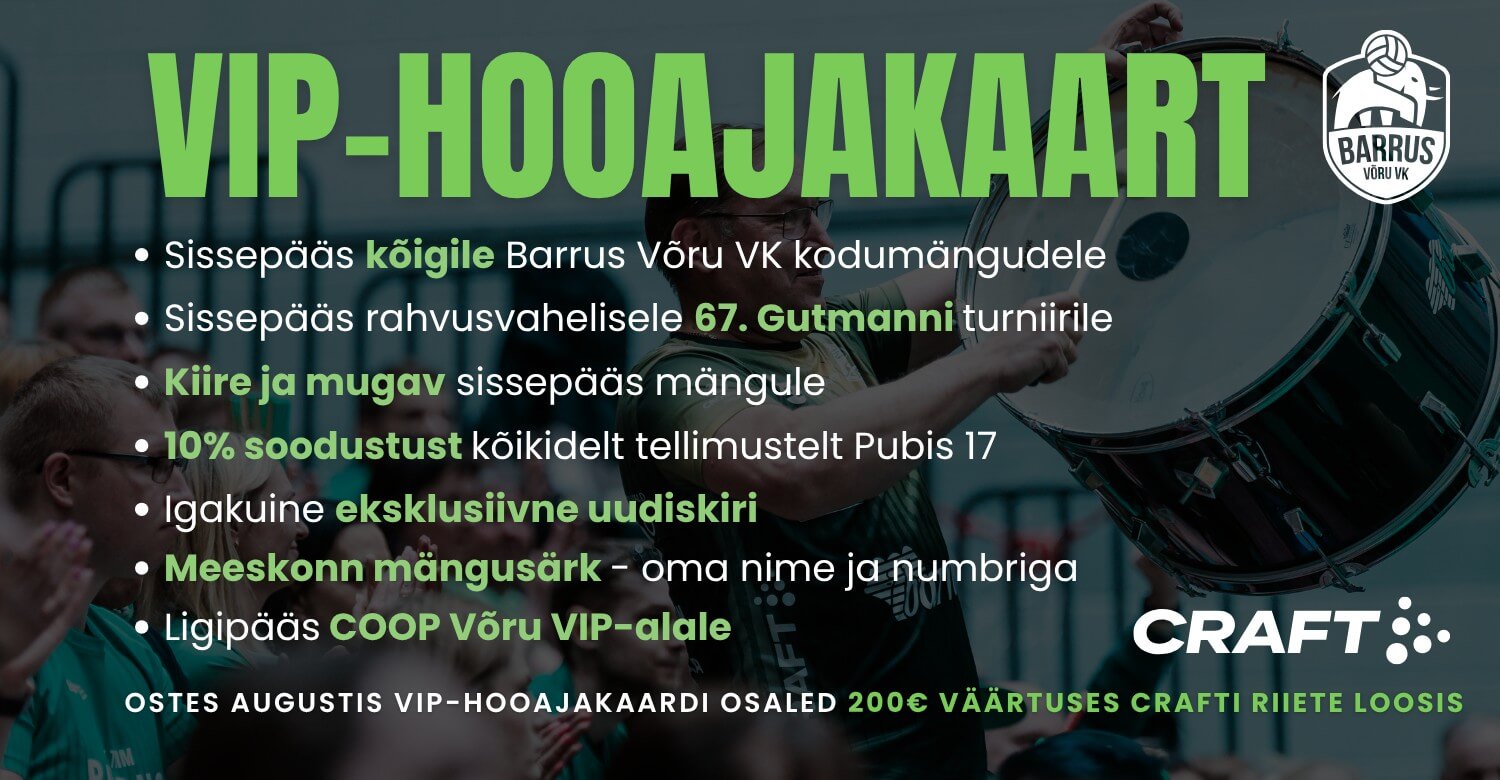 VIP Hooajakaart 2026/2027