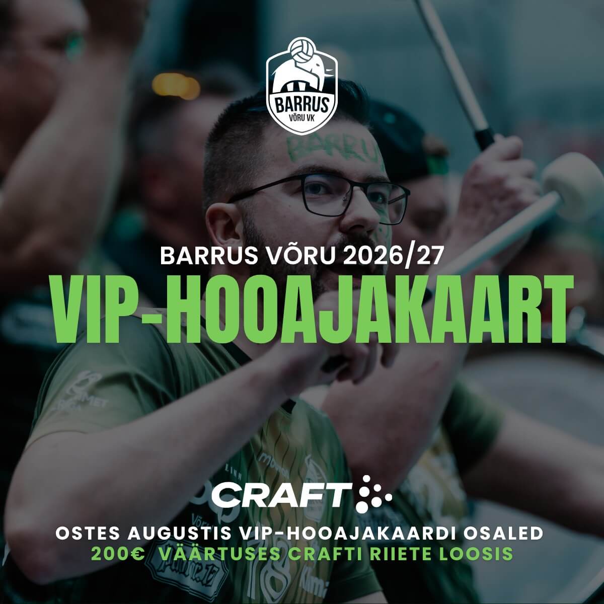 VIP Hooajakaart 2026/2027