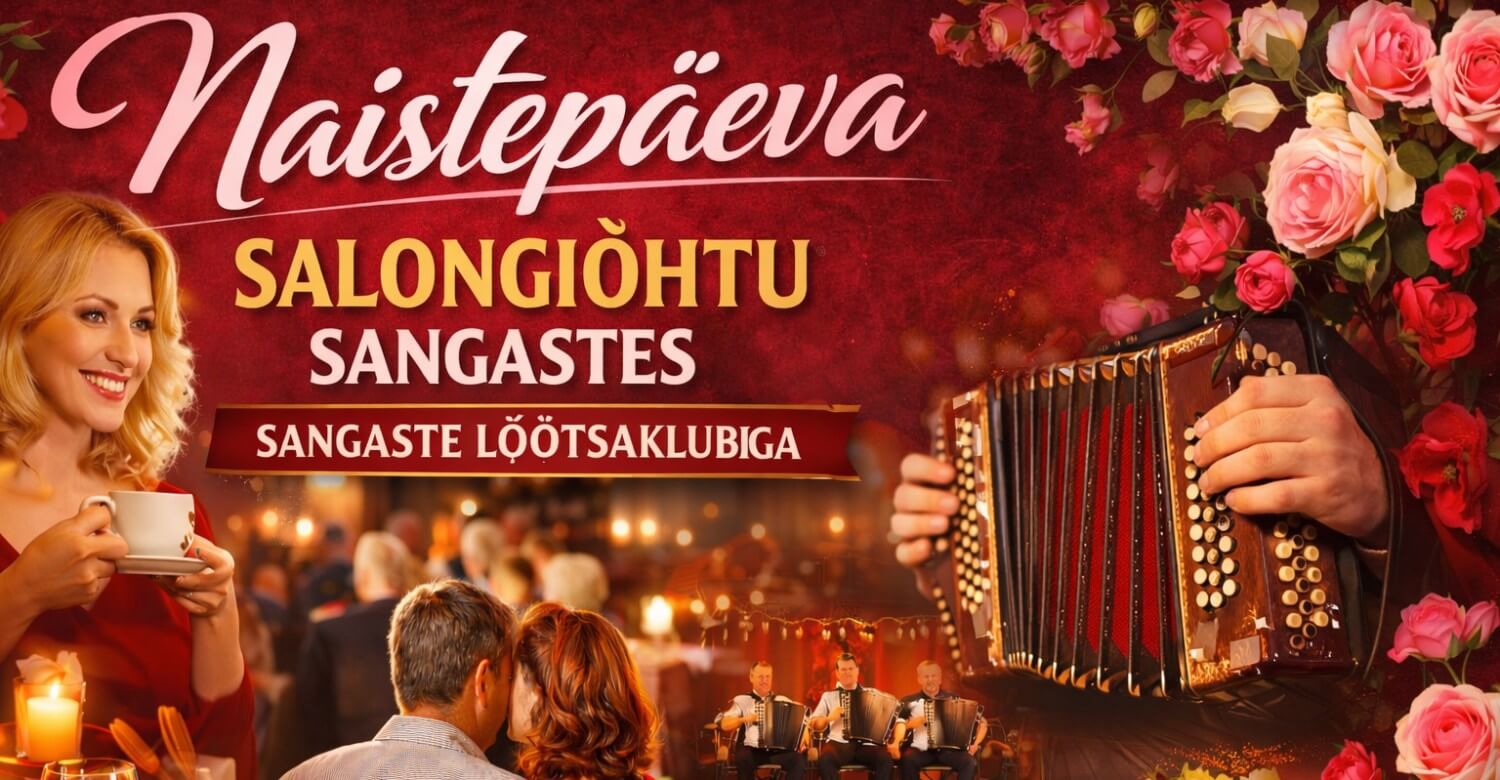 🌷 Naistepäeva salongiõhtu Sangastes🌷