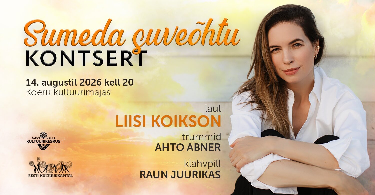 Sumeda suveõhtu kontsert // Liisi Koikson Trio