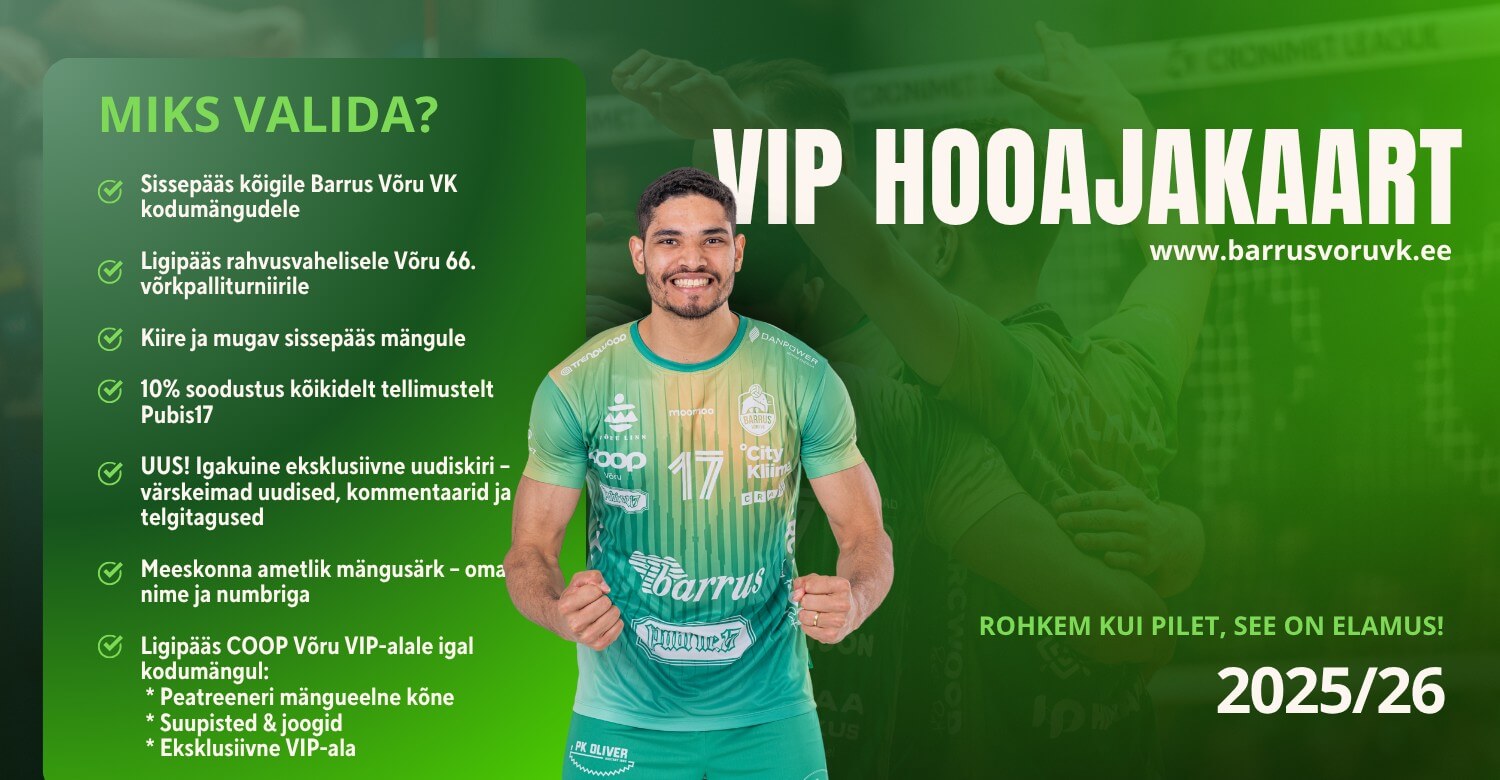 VIP Hooajakaart 2025/2026