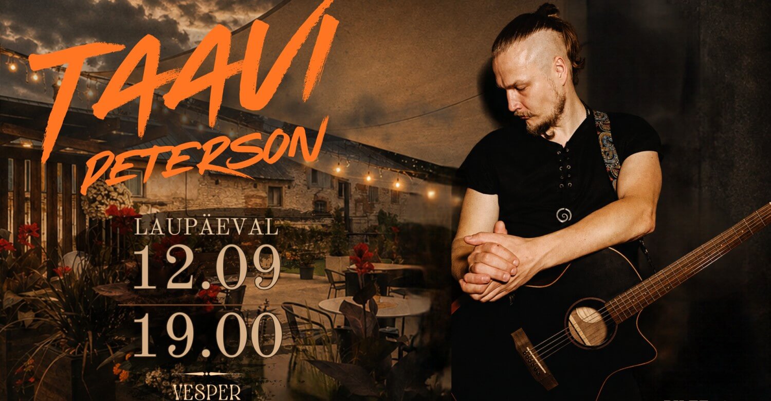 Taavi Petersoni akustiline kontsertõhtu