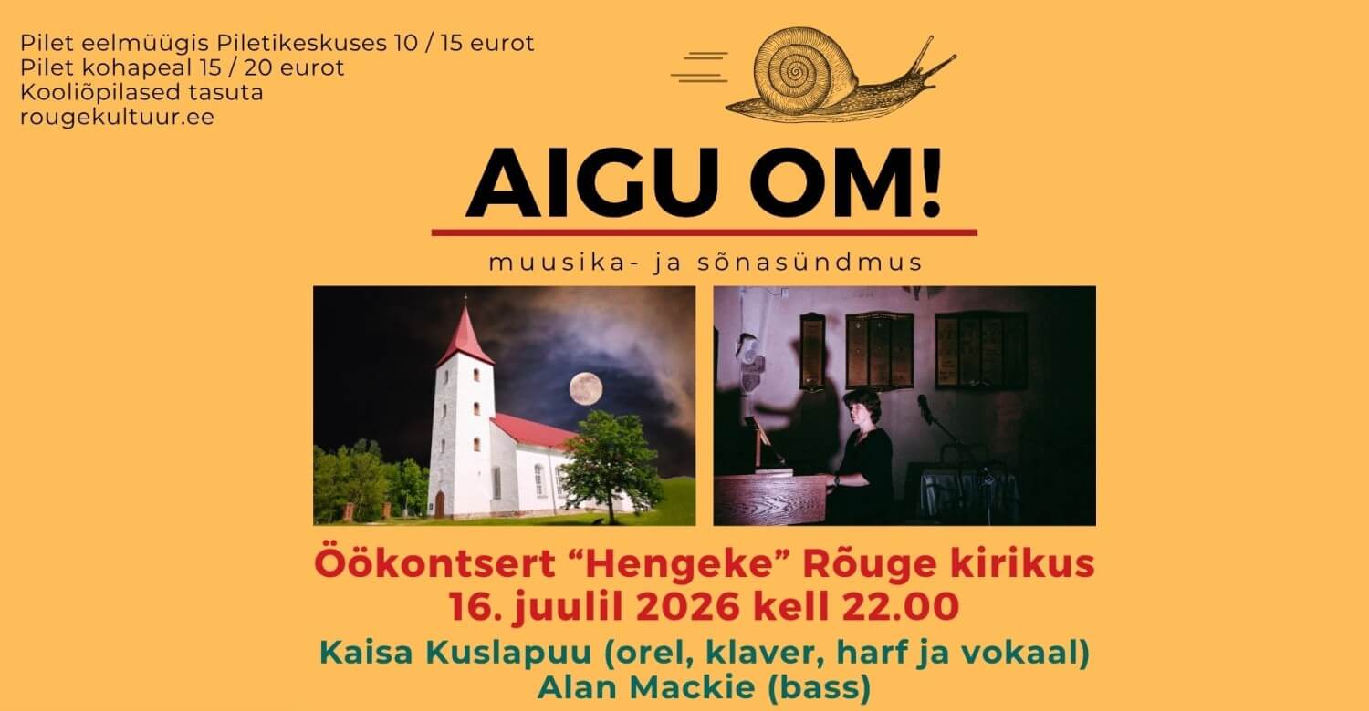 Aigu Om!-i öökontsert “Hengeke” Rõuge kirikus