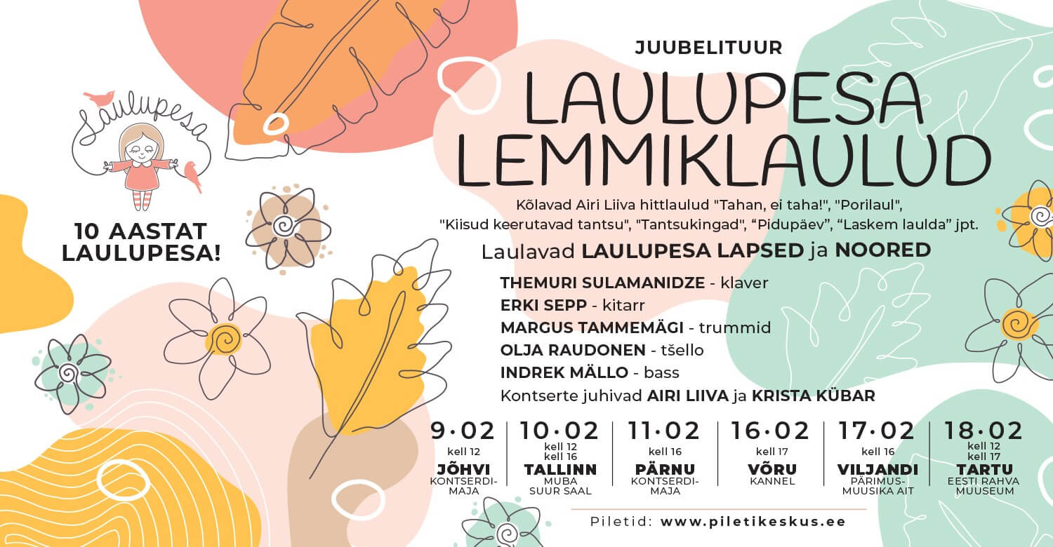 Laulupesa lemmiklaulud Pärnus