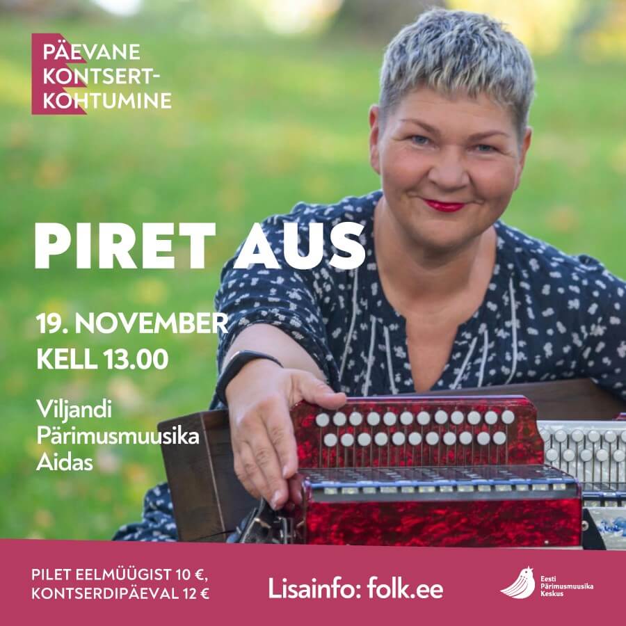 Päevane kontsertkohtumine: Piret Aus