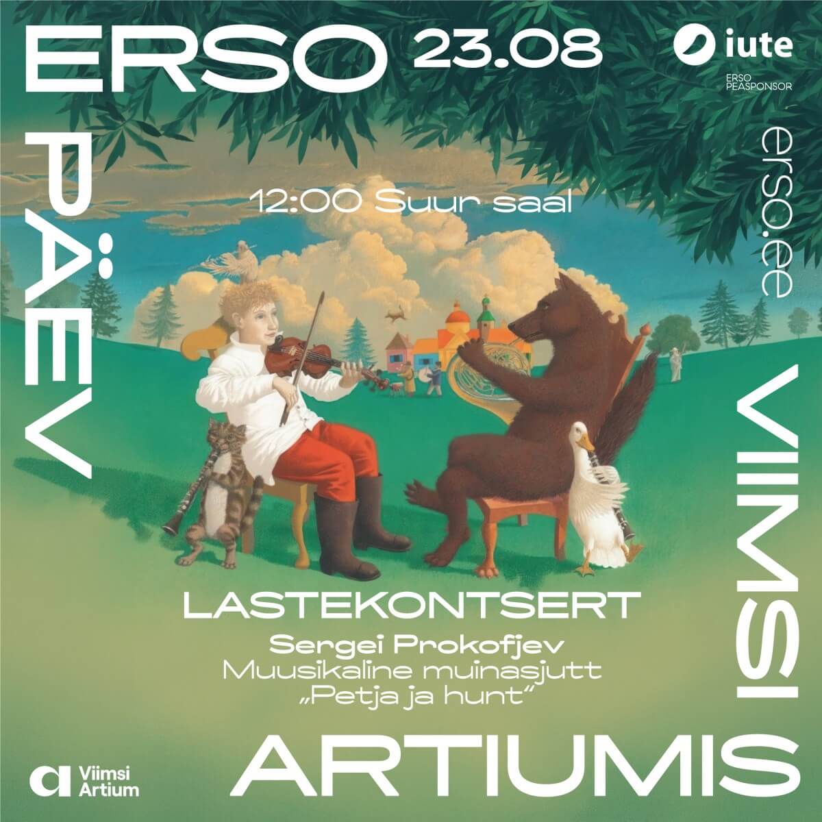ERSO lastekontsert "Petja ja hunt"