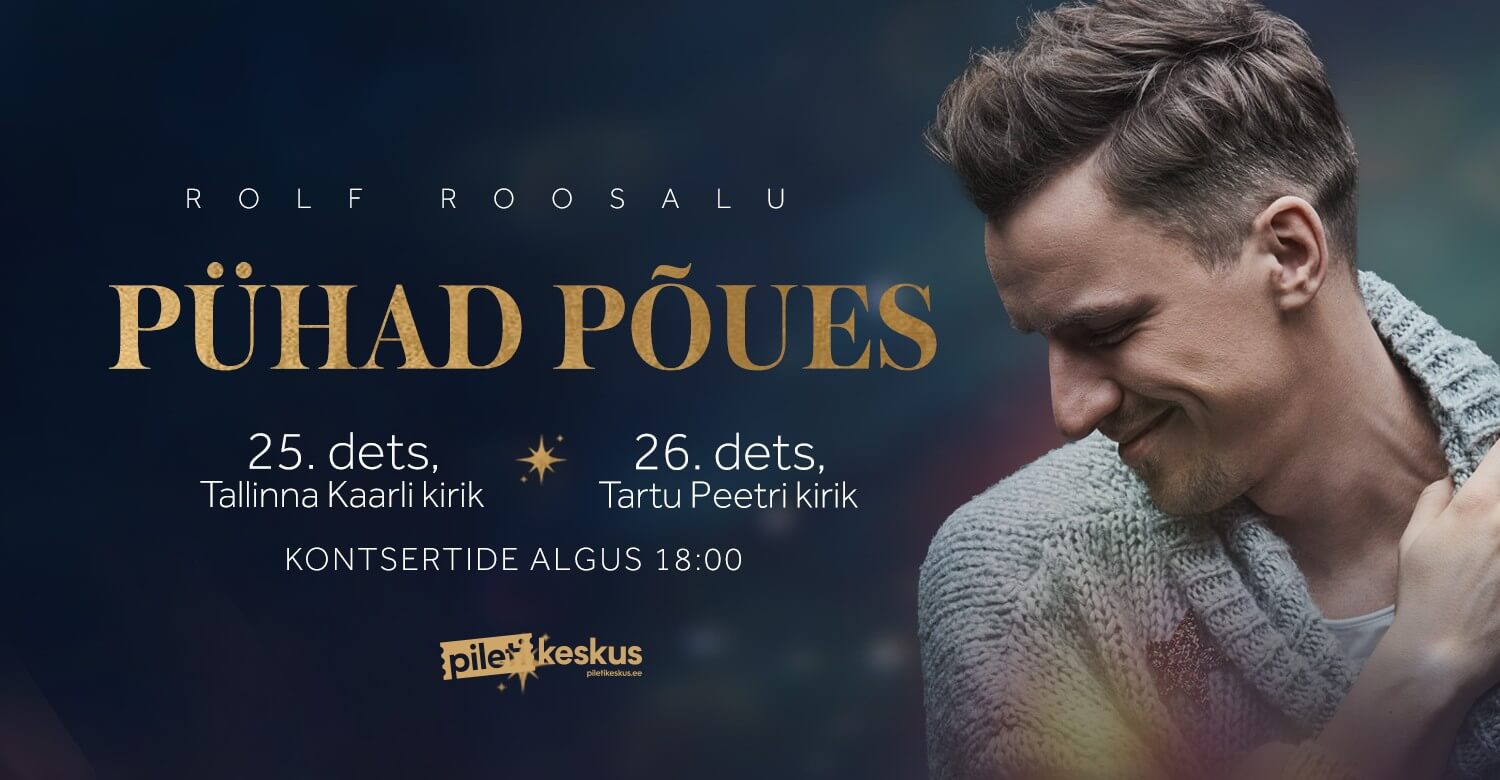 ROLF ROOSALU akustiline kontsert "Pühad põues"